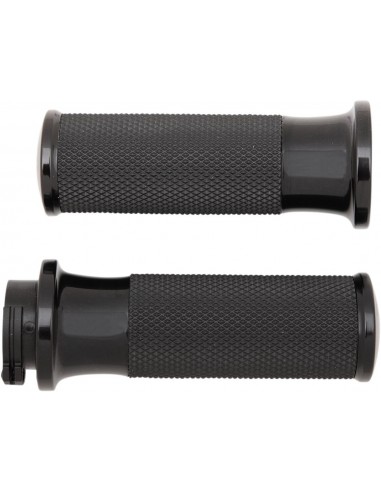 Manopole gas fusion lisce con cavo nero