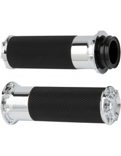 Manopole acceleratore fusion smussate con cavo cromato