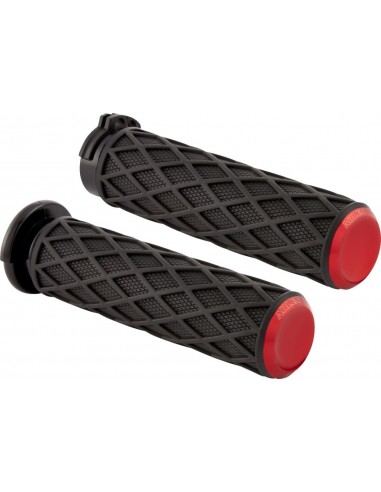 Manopole - diamante - cavo - rosso