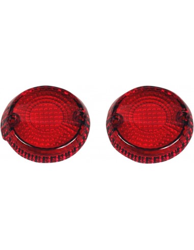 Lente indicatori di direzione rosso di ricambio