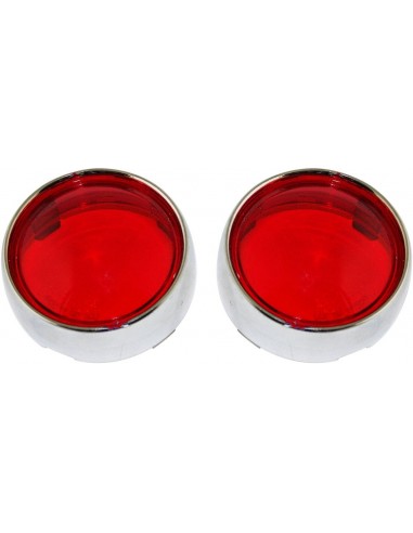 Lente red bullet cromo