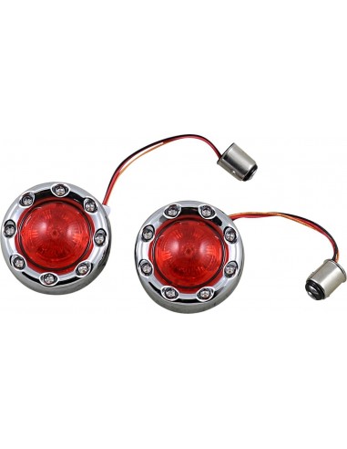 Segnale bllt 1157 cromato/rosso