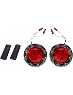 Luce led bltrng cromato/rosso