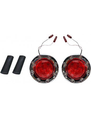 Luce led bltrng cromato/rosso