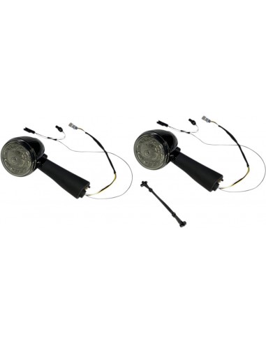 Indicatori di direzione a led ringz - fumo - scout