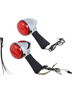 Indicatore di direzione a led ringz - cromato - scout