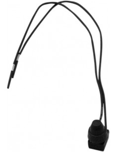 Interruttore a pulsante nero