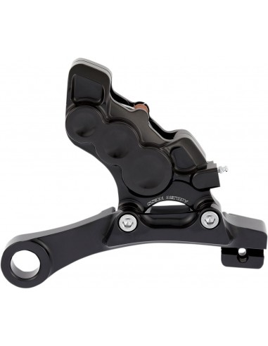 Pinza freno posteriore a 6 pistoni nera