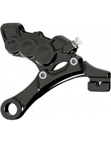Pinza freno posteriore a 6 pistoni nera