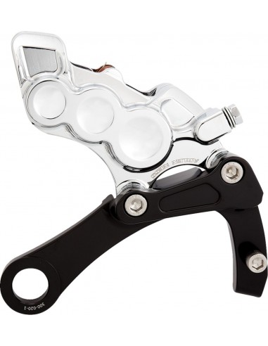 Pinza posteriore 6 pistole cromata m8 softail