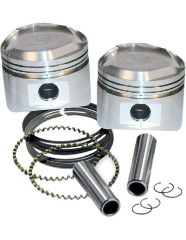 Kit pistone super stock 3 1/2" + 0.005" con anelli