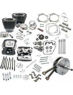 Kit hot setup 124" twin cam 91cc nero/verniciato a polvere