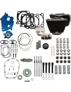 Kit prestazioni motore gruppo motore da 129" - trasmissione a ingranaggi - raffreddamento a olio - m8