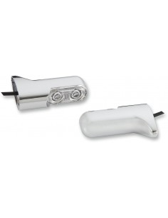 Indicatori di direzione direct boot su cromati con luce rossa