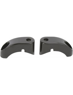 Supporto indicatori di direzione 39mm nero