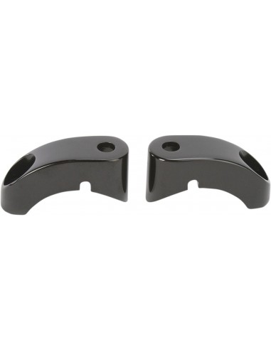 Supporto indicatori di direzione 39mm nero