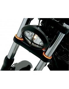 Anelli forcella led truwrapz 41mm ambra/fume'