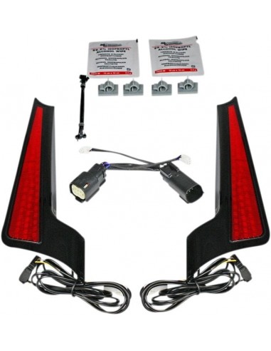 Fascia leggera 10-13nero/rosso