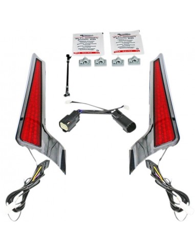 Fascia luce 10-13cromato/rosso