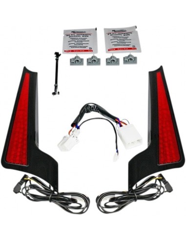 Fascia leggera 06-09nero/rosso