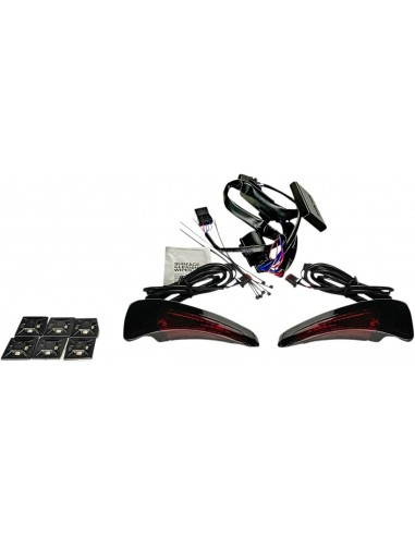 Light b-rest flh nero/rosso