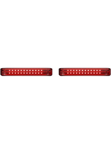 Luce led sbag cromato/rosso