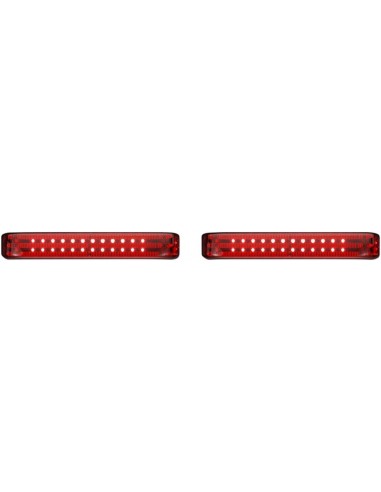 Luce led sbag nero/rosso