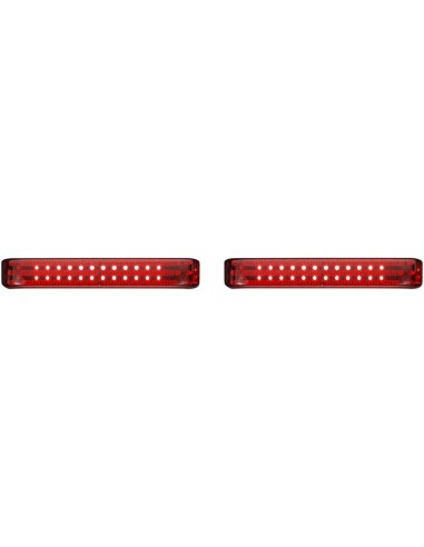 Luce led sbag cromato/rosso