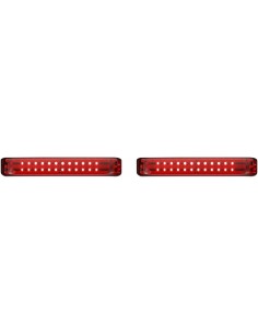 Luce led sbag cromato/rosso
