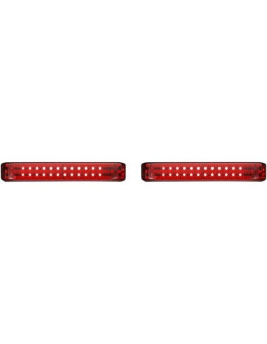 Luce led sbag cromato/rosso