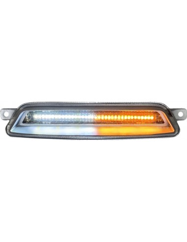 Luce frontale vent led cromato