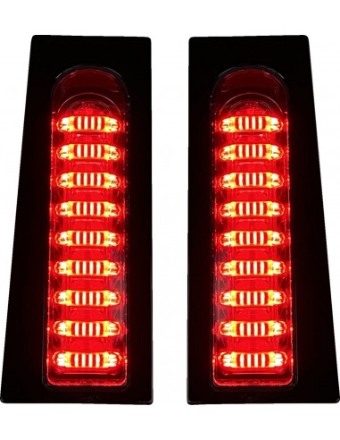 Light probeam fillerz dual color gloss nero con lente fume'