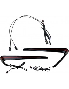 Luci borsa led lente rossa