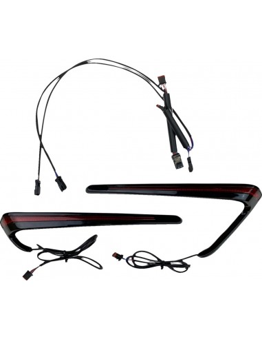 Luci borsa led lente rossa