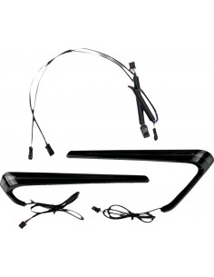 Luci borsa led lente fume'