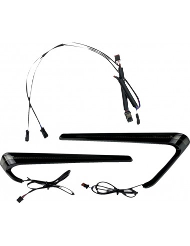 Luci borsa led lente fume'