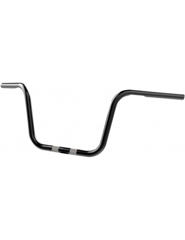 Manubrio 1" bobber 10" ape hanger c/etc nero