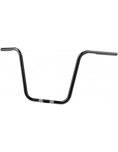 Manubrio 1" bobber 14" ape hanger c/etc nero