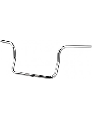 Manubrio 1" bobber 10" ape hanger c/etc cromato