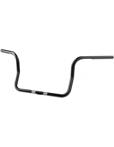 Manubrio 1" bobber 10" ape hanger c/etc nero