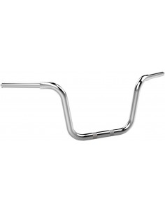 Manubrio 1-1/4" bobber 10" ape hanger cromato