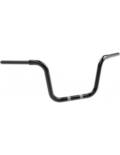 Manubrio 1-1/4" bobber 10" ape hanger nero