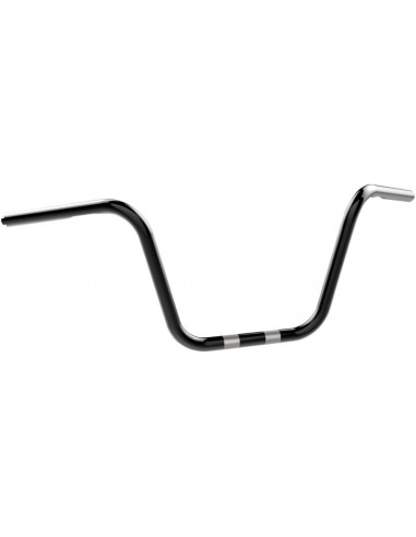 Manubrio 1" x 10" ape hanger nero