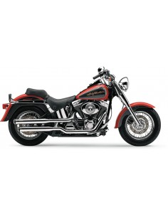 Terminali slip on da 3" cromati hd