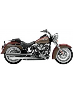 Terminali slip on da 3" cromati hd