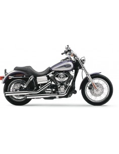 Terminali slip on da 3" cromati hd