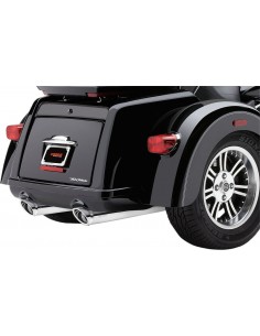 Terminali 3-3/4" slip on tondi tri glide cromati