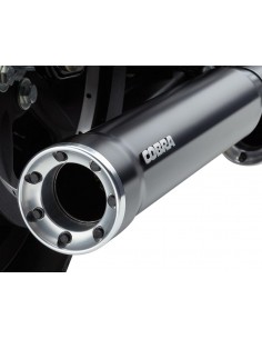 Terminali slip-on 3" rpt verniciati a polvere neri