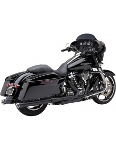 Terminali 3" slip-on con fondali race-pro neri