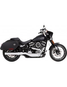 Terminale slip-on 4" sport glide cromato/cromato